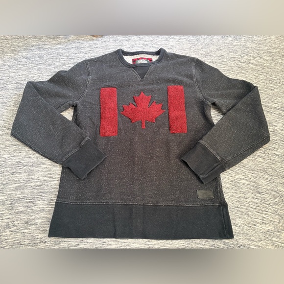 Roots Tops - Roots Canada Crewneck Sweater XS